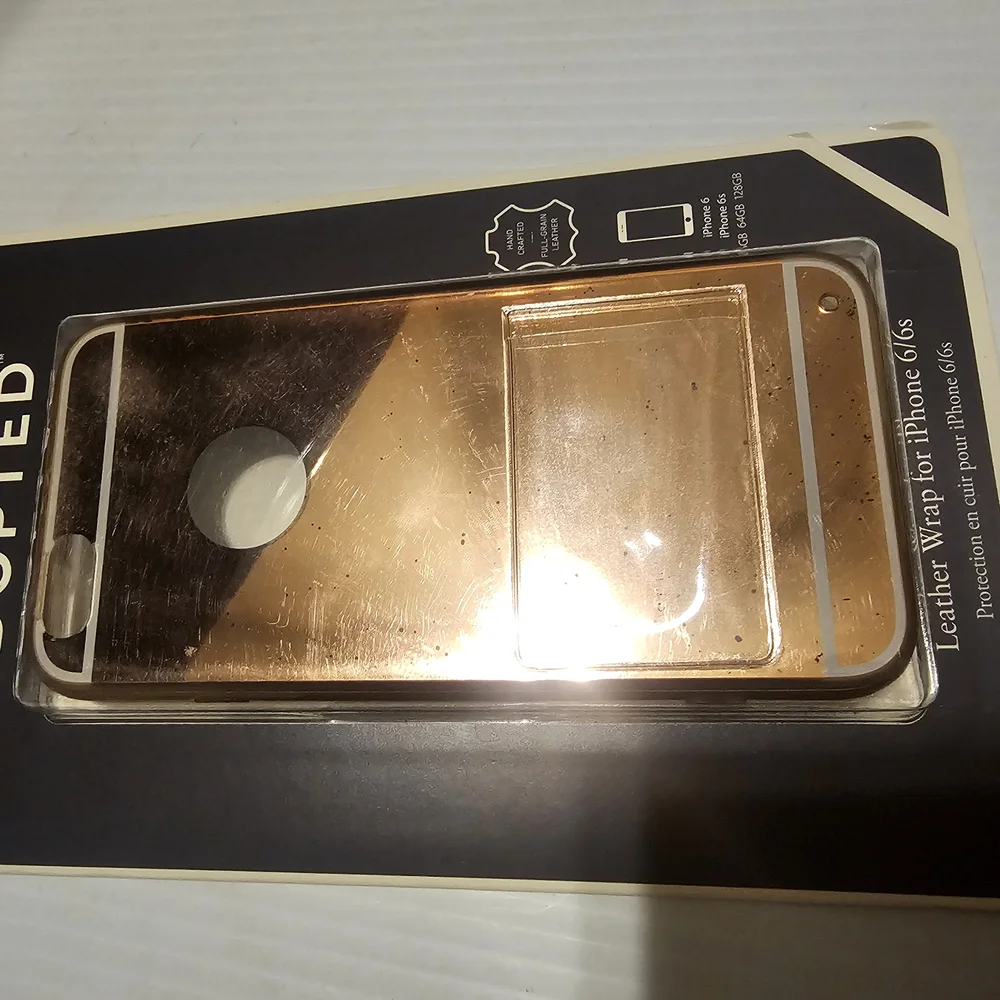 Leather Wrap for iPhone 6/6s - Gold